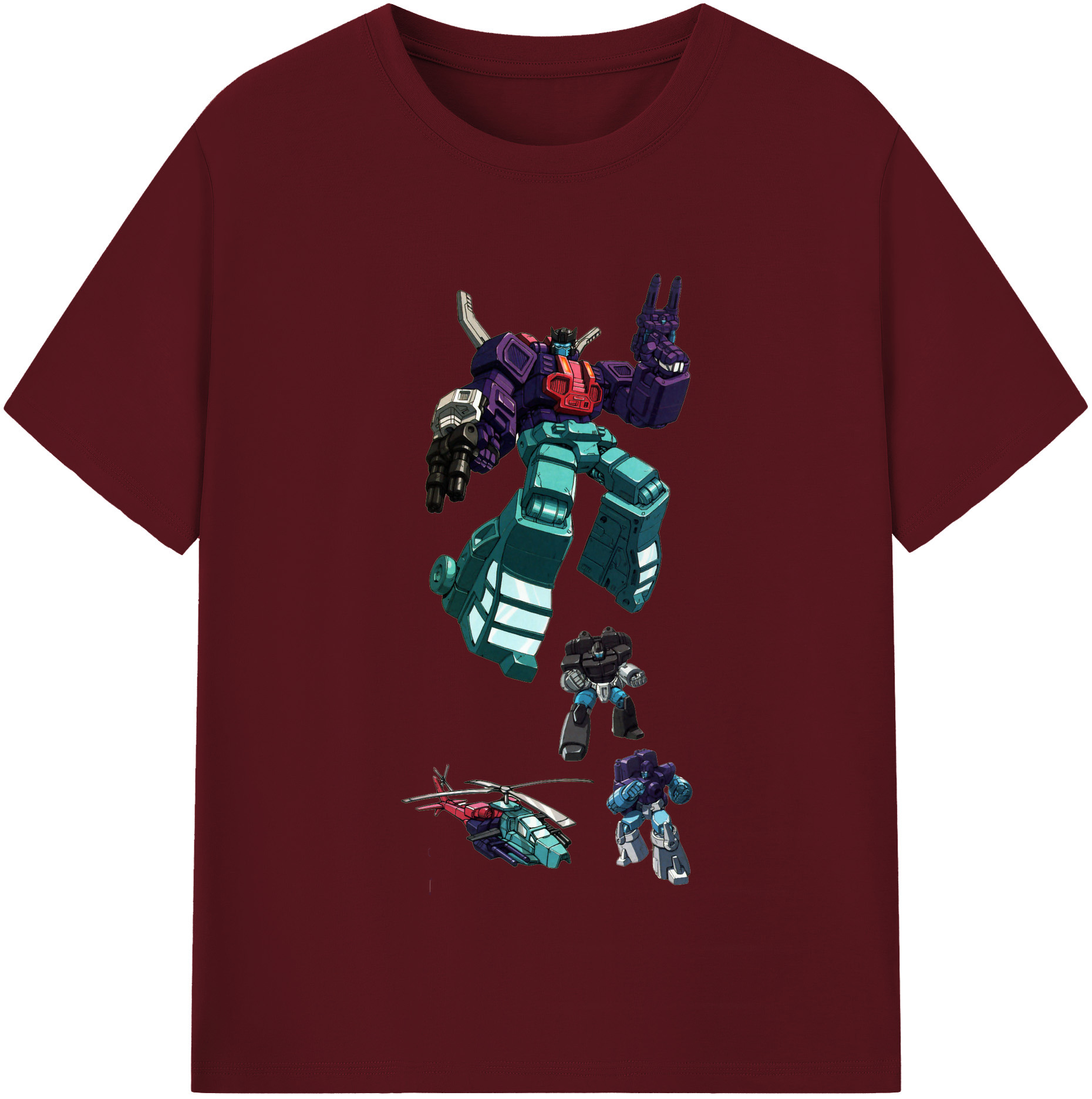 （画像用）  綿100％半袖Tシャツ（フロントプリント）